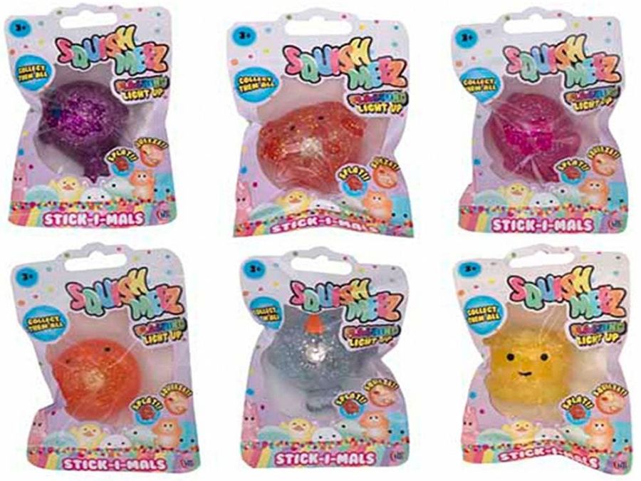 Light-up squish-i-mals - 6asstd.
(ADD 24 FOR DISPLAY)