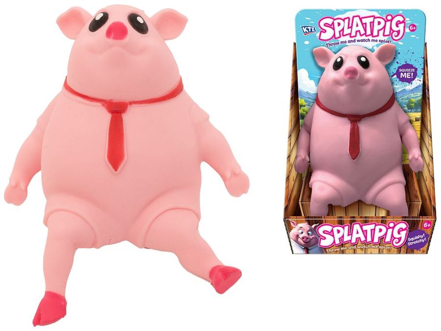 Squeezy splatter pig.