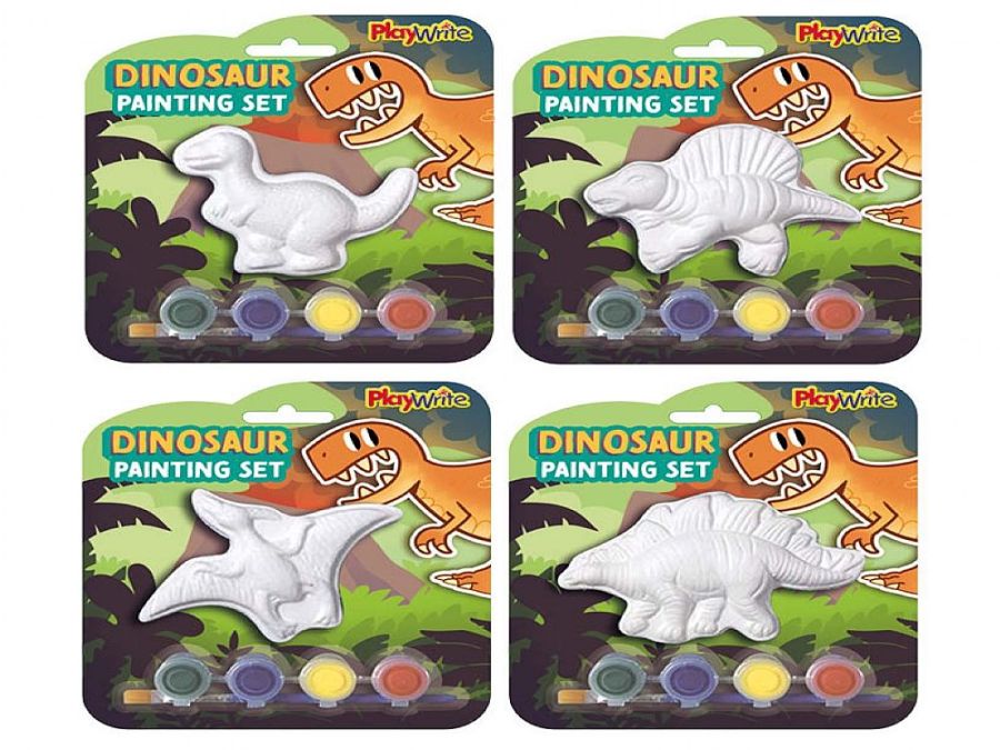 Dinosaur painting set - 8asstd.