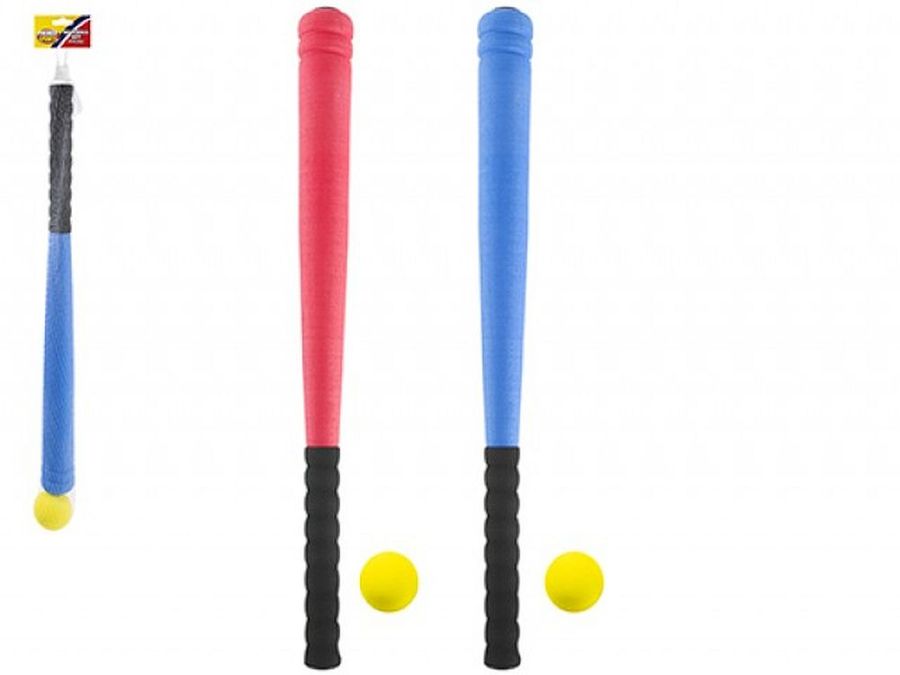 Foam baseball bat and ball set (53cn) - 2/cols.
USE TY8233