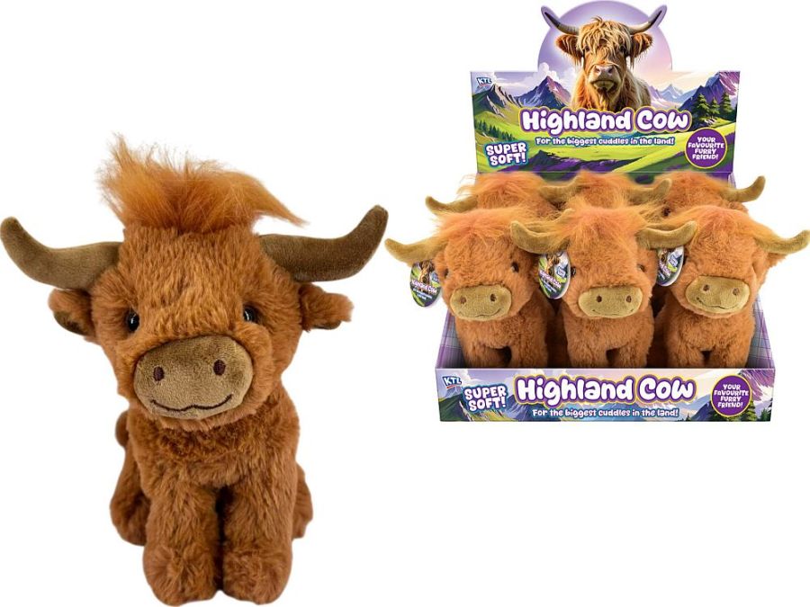 18cm plush highland cow.
(ADD 6 FOR DISPLAY) 18cm plush highland cow.
(ADD 6 FOR DISPLAY)