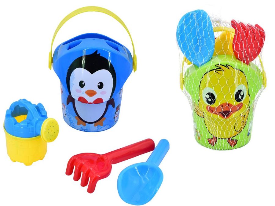 5pc printed bucket set - 2asstd*