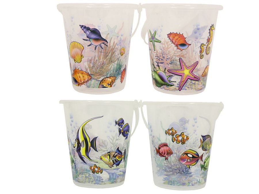 Sealife transparent bucket - 2asstd*