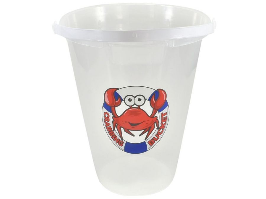 9" crab design bucket