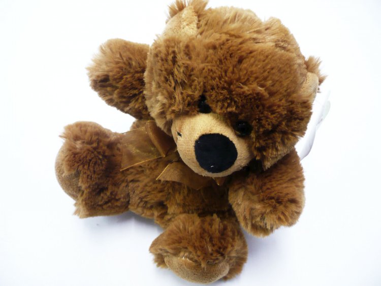 18cm plush bear - 3/cols