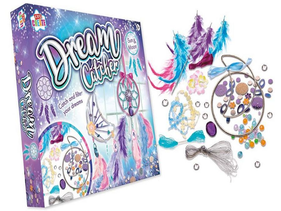 Make your own sun and moon dreamcatcher 8+*