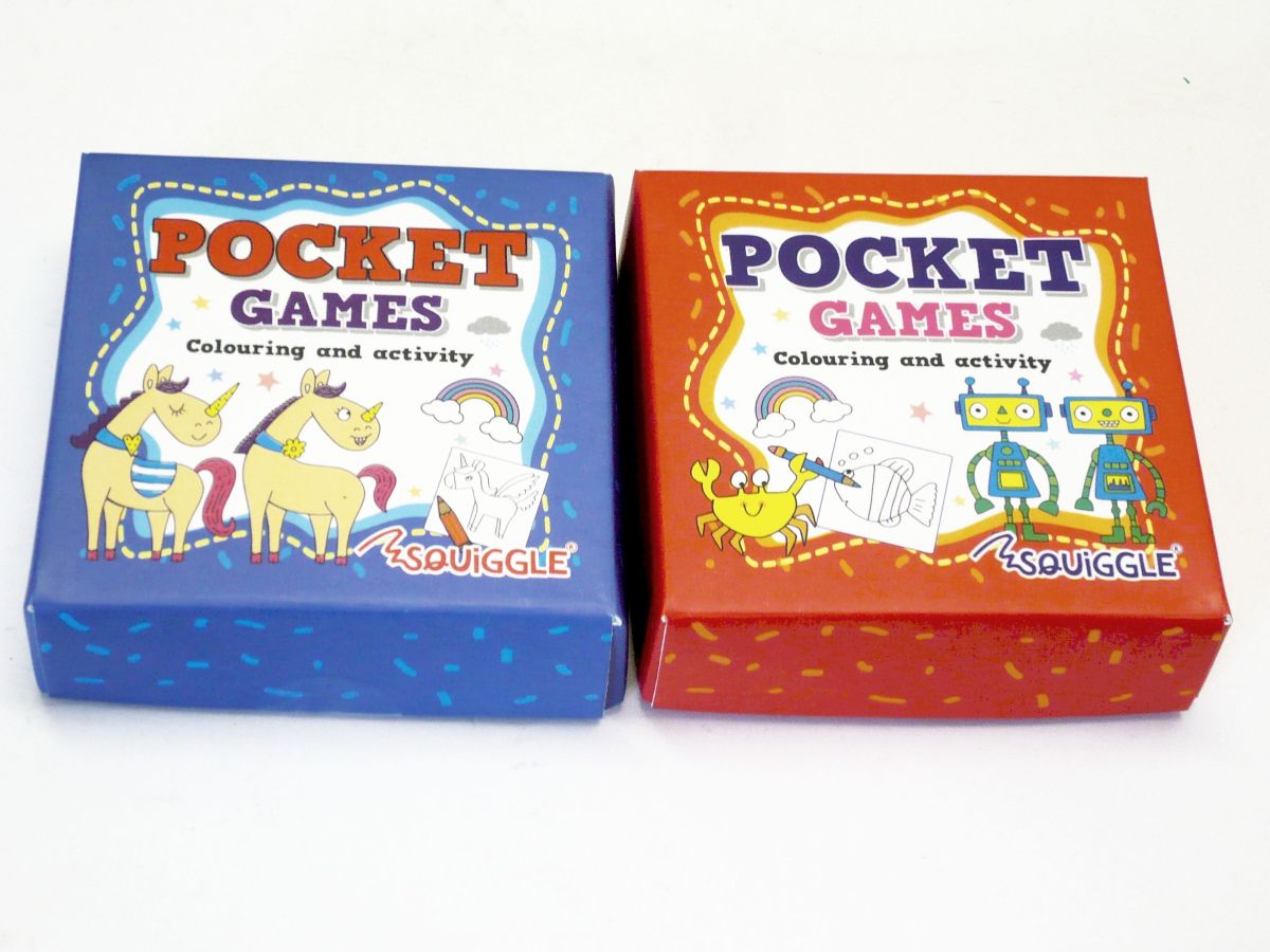 Box 20 colouring and activity cards - 2asstd*