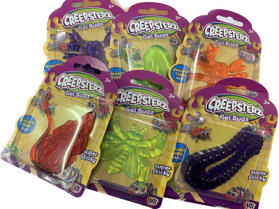 Sticky gel bugz - 6asstd.
(ADD 12 FOR DISPLAY)