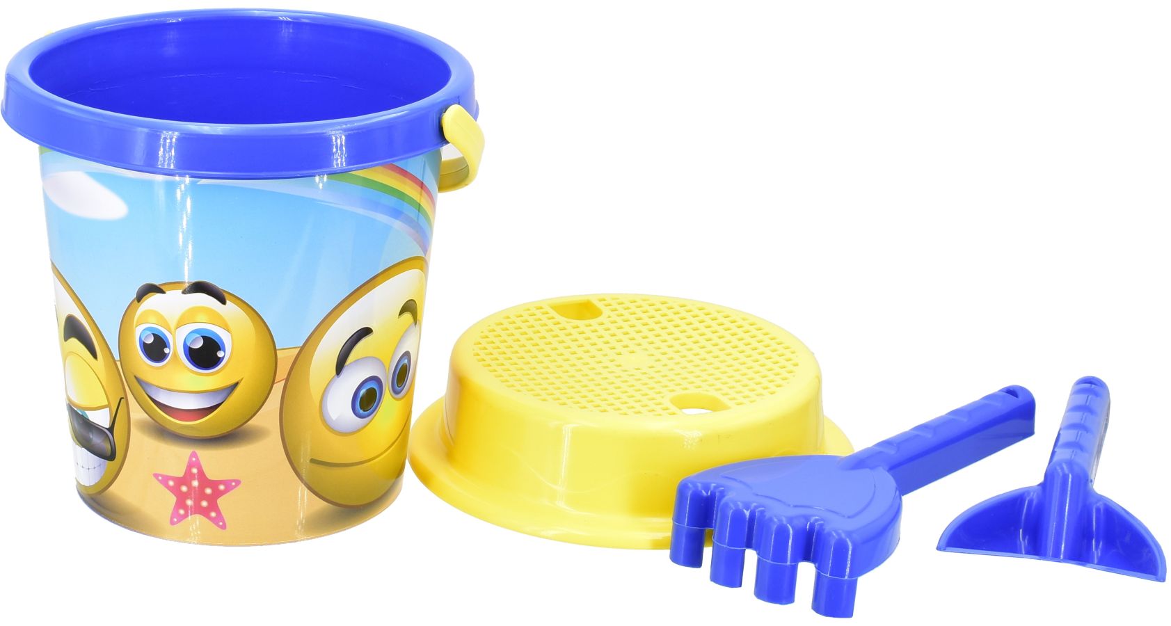 Medium smiley face 4pc bucket set*