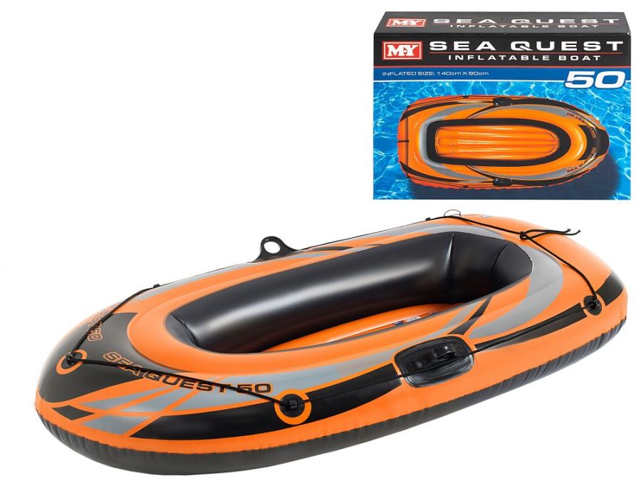 Sea Quest inflatable boat*
(140 x 90cm) Sea Quest inflatable boat*
(140 x 90cm)