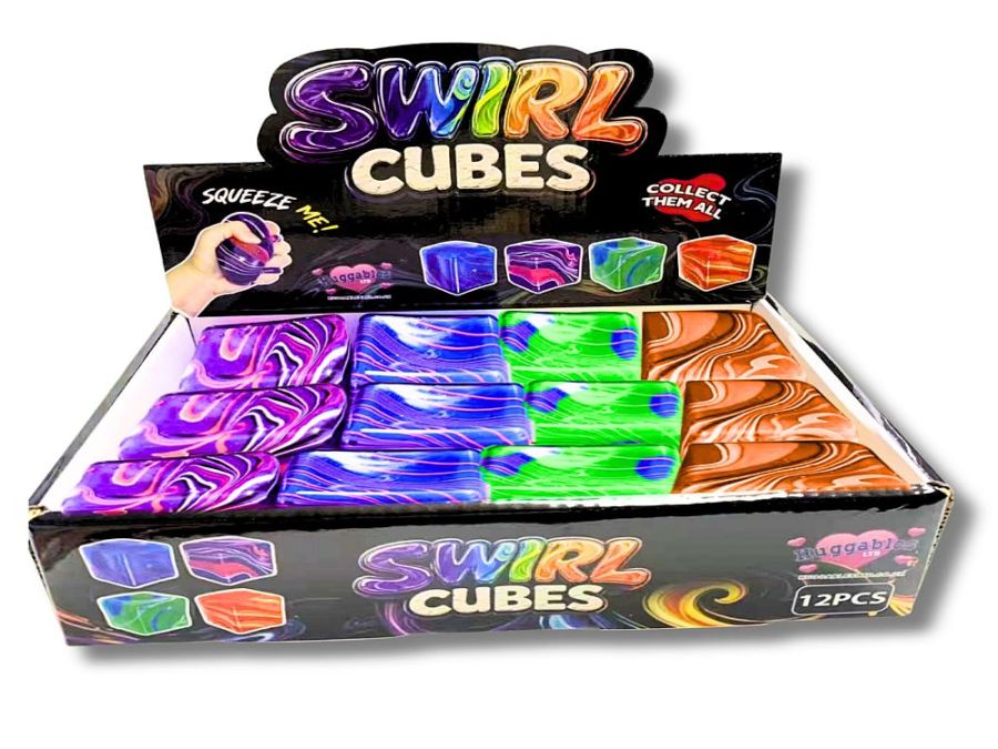 Box 12, maltose swirl cubes - 4/ cols* Box 12, maltose swirl cubes - 4/ cols*