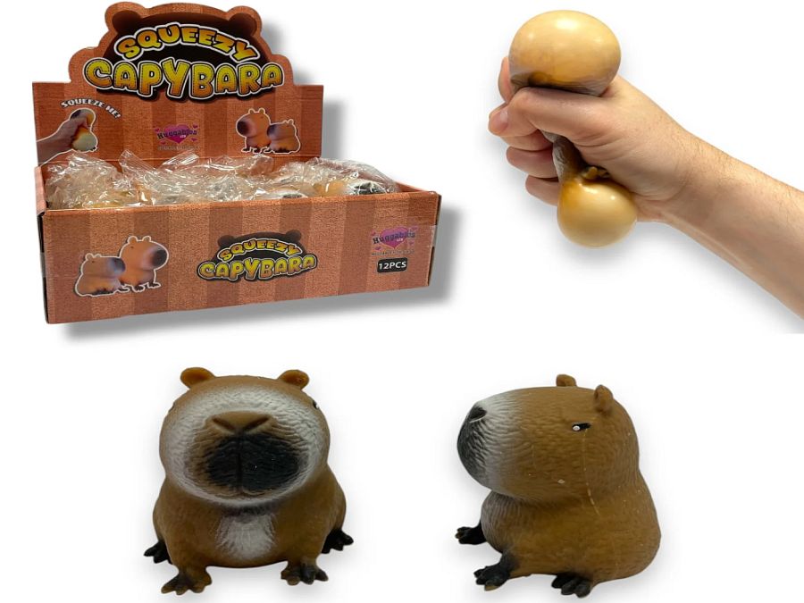 7cm squeezy capybara*
(ADD 12 FOR DISPLAY)