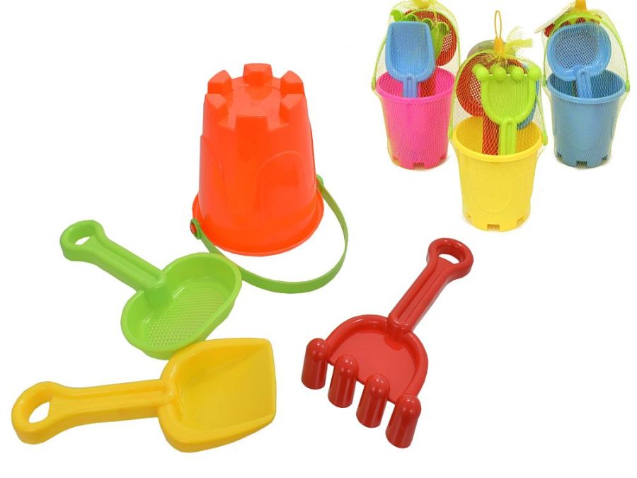 11.5cm 4pc small bucket set - 4/cols* 11.5cm 4pc small bucket set - 4/cols*