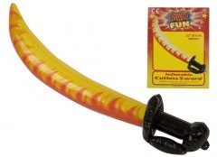 81cm printed inflatable curved cutlass sword*