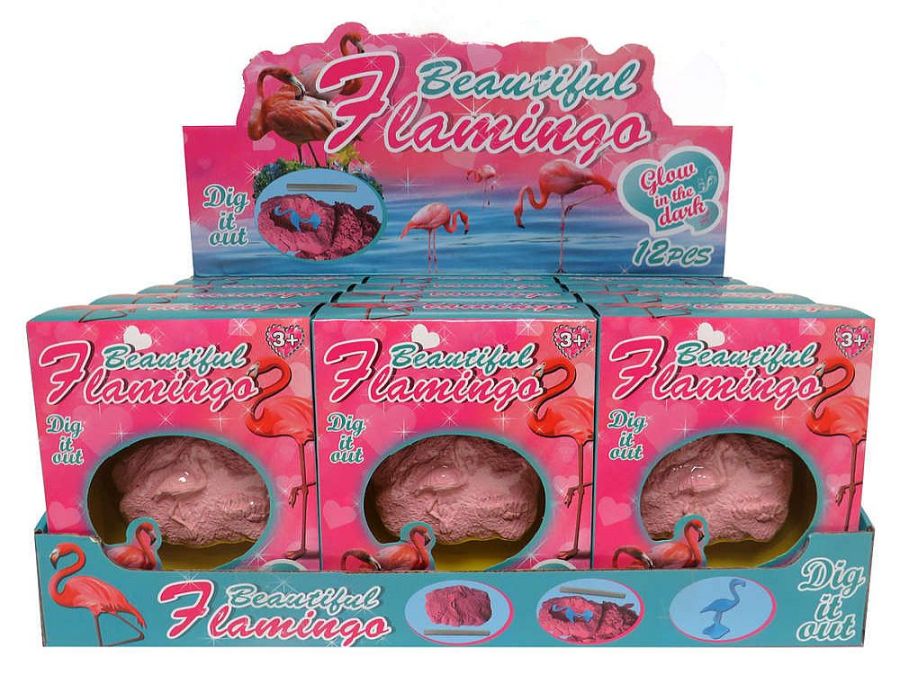 Glow in dark dig it out flamingo*
(ADD 12 FOR DISPLAY)