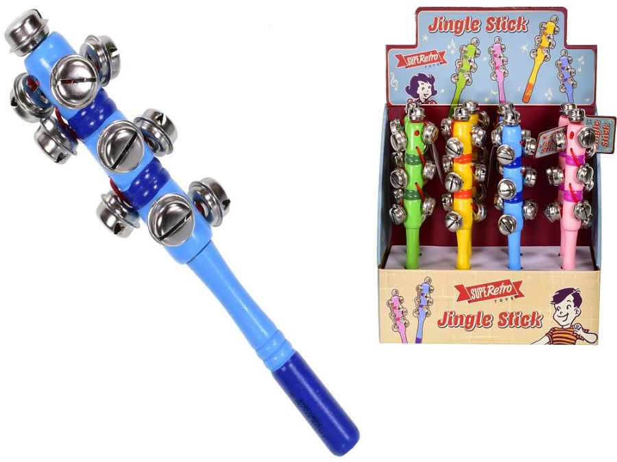 Wooden jingle stick.
NOW BAGGED