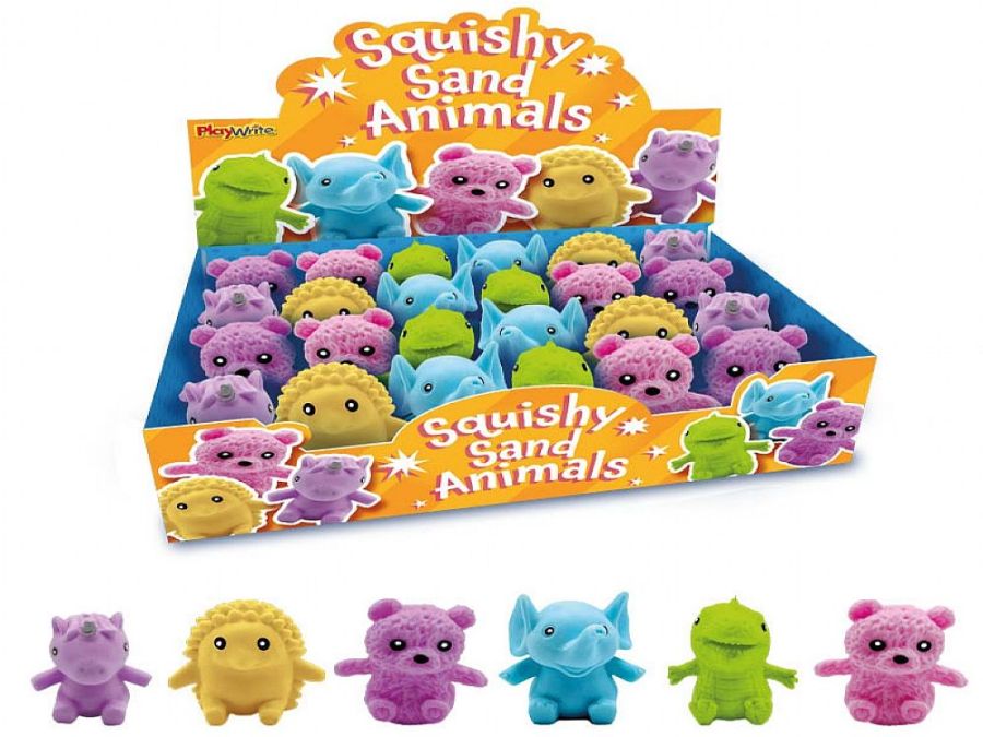 Box 24, squishy sand animals - 6asstd.
