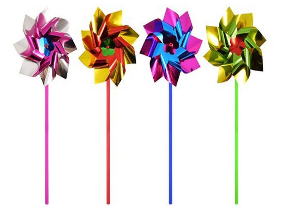 Box 48, 31cm foil windmills.*