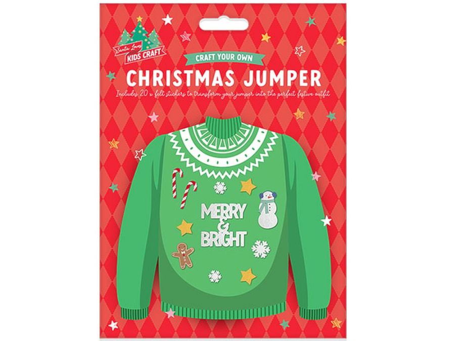 Make your own Christmas jumper.