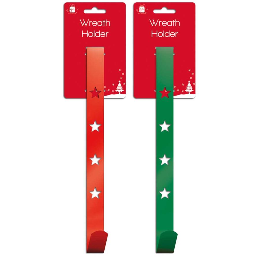 Christmas wreath holder - 2/cols. Christmas wreath holder - 2/cols.