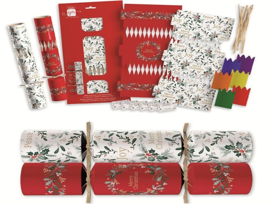 Pack 6, 12" traditional m-y-o cracker kit.